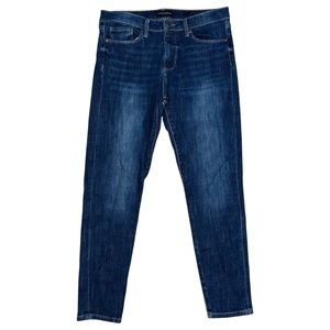 Banana Republic Women's Skinny Jeans in Dark Blue Wash